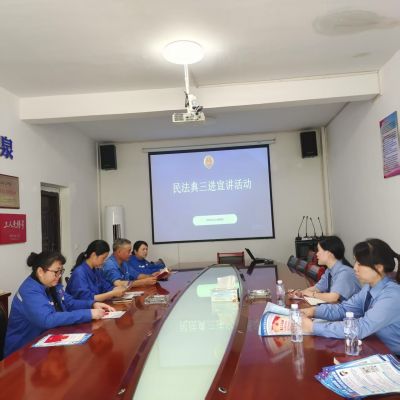 民法典進企業(yè) 法治護航促發(fā)展 --區(qū)人民檢察院開展民法典專題宣講活動